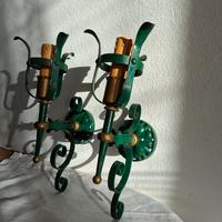 Coppia applique vintage 