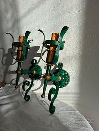 Coppia applique vintage 