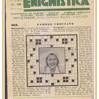 Settimana enigmistica anni prima del 1950