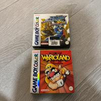 Warioland e megaman per game boy