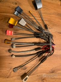 Set 15 dadi Nut arrampicata Cassin +6 nut