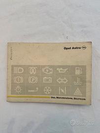 Manuale uso e manutenzione Opel Astra 1994