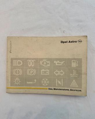 Manuale uso e manutenzione Opel Astra 1994