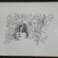 quadro  litografia di Vespignani