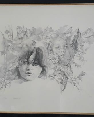 quadro  litografia di Vespignani