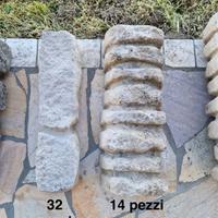 Bordi per aiuole in pietra ricostruita - 50 pezzi