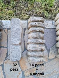 Bordi per aiuole in pietra ricostruita - 50 pezzi