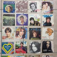 lotto vinili 45 giri anni 70 Italia