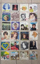 lotto vinili 45 giri anni 70 Italia