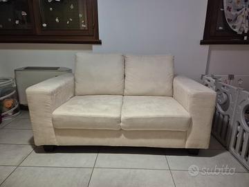 Divano due posti panna