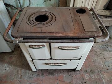 Stufa Cucina ZOPPAS Legna GHISA Economica Helios