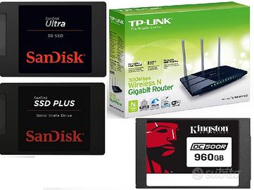 Ingrosso Ultra 3D SSD & TP-LINK Wireless Router