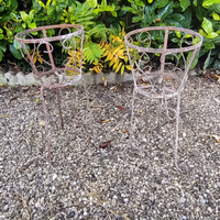 Porta vasi vintage in ferro