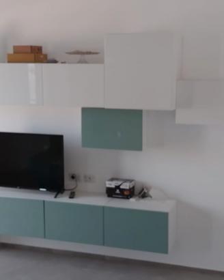 Parete attrezzata IKEA BESTÅ sospesa nuova