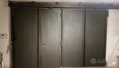 Portone in acciaio 300x225 cm per garage