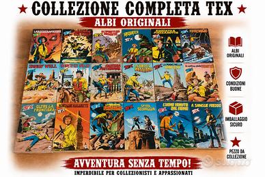 Grande Collezione TEX – Centinaia di Albi Bonelli