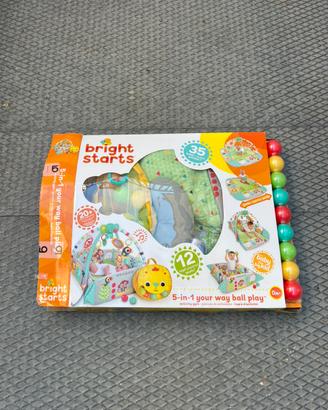 Palestrina neonato Bright Stars 5in1 con palline