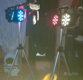 2 Stativi 270cm 4 wash Soundsation 4 teste mobili