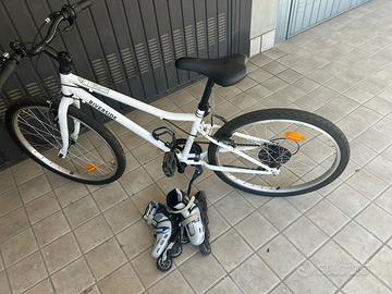 Bicicletta Riverside 24” + Pattini Roller 29-32