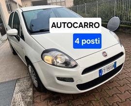 FIAT PUNTO VAN 1.3 AUTOCARRO 4 POSTI - Km 77.000