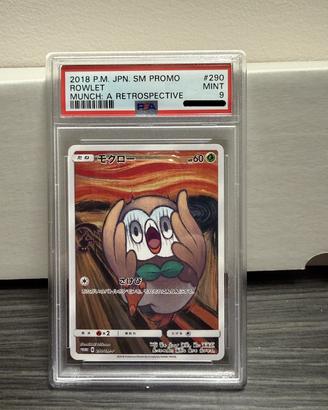 Rowlet Munch 290/SM-P PSA 9 JAP PROMO