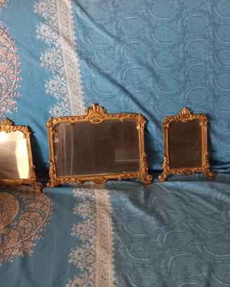 TRITTICO SPECCHIERE ANTICHE