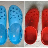 Crocs Blu , Rosse tg 40/41