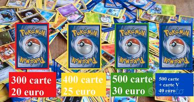 Pokémon GCC: carte e lotti vari, rare V
