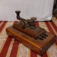 Raro antico telegrafo elettrico primi 900 