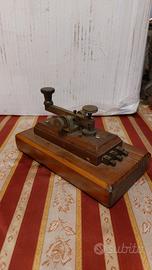 Raro antico telegrafo elettrico primi 900 
