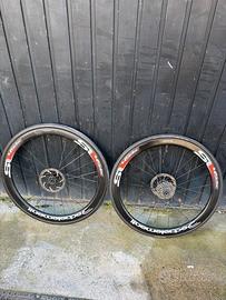 Ruote Carbonio 50mm WS Disc Decolelementi-1500g-