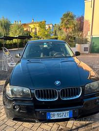 Bmw X3 nera anno 2006 usata