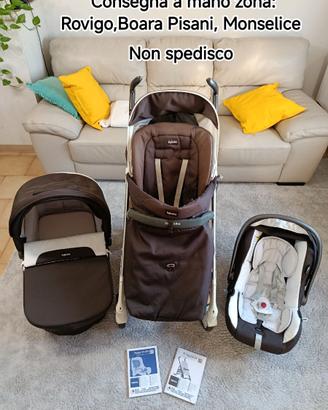 Passeggino Trio Inglesina Trilogy colore caffè