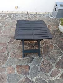tavolo da giardino pieghevole 