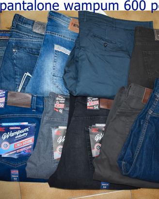 stock jeans e pantaloni uomo wampum estivi assorti