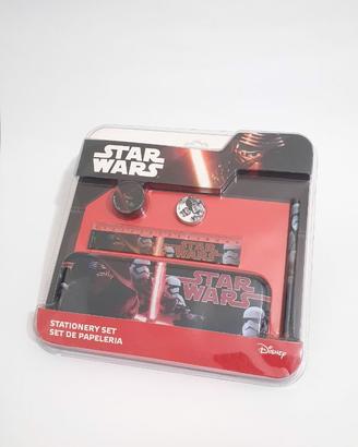 Star Wars Cancelleria Scuola Disney Astuccio NUOVO