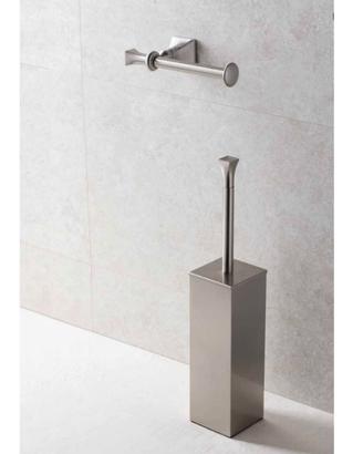 SET ACCESSORI PER IL BAGNO IN NICKEL SATINATO