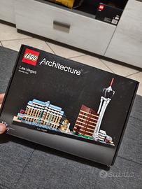 Lego 21042 Las Vegas completo di led 