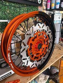 Coppia cerchi exel 17” motard
