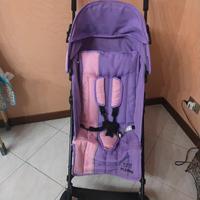 Passeggino Plebani Carty rosa e viola