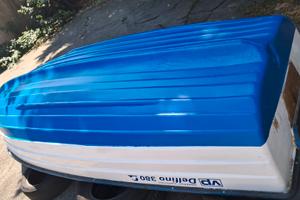 Barca delfino 380 VERGA plast motore evinrude 9.9
