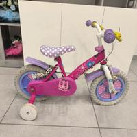 bici bimba ruota da 12 pollici