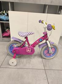 bici bimba ruota da 12 pollici