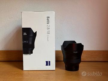 Zeiss Batis 18mm f/2.8 per Sony E-mount