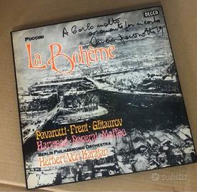 LA BOHEME - Pavarotti autografato