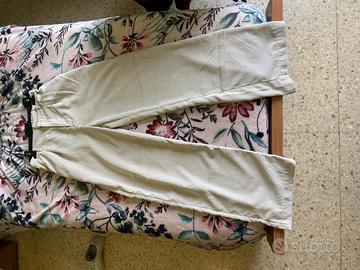 Pantalone colore panna H&M