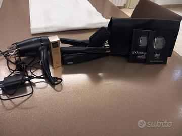 piastra capelli e phone ghd