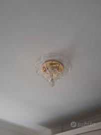 Plafoniera vetro di Murano