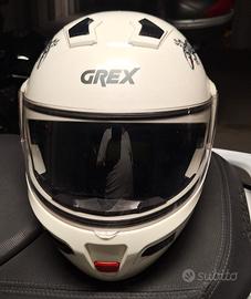 Casco Nolan Integrale Modulare colore bianco e ner