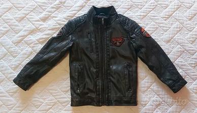 Giubbotto moto bimbo Petrol 7-8 anni come nuovo